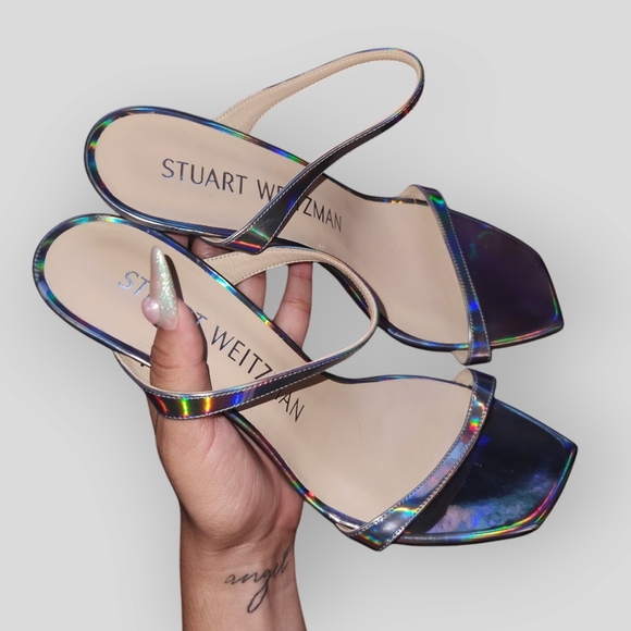 Stuart Weitzman Aleena Irredesant Heels!!!